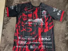 北海道コンサドーレ札幌　Kappa サッカーウェア 赤黒 ストライプ 10番 北海道コンサドーレ札幌観戦記念シャツ 赤黒 ストライプ - メルカリ