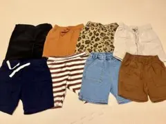 子供用半ズボン8点セット　100cm