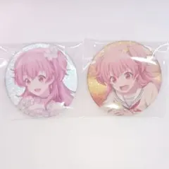 プロセカ 桃井愛莉 グリッター缶バッジ 3B 4B