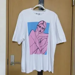 ZARA アートプリント Tシャツ Lサイズ