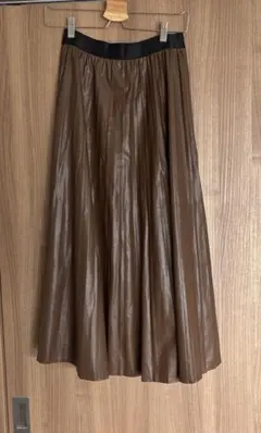 ROSEBUD ブラウン フレアスカート F