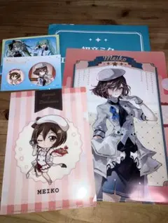 初音ミク エンタメくじ 2024 クリアファイル 缶バッジ　まとめ売り