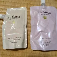 La Sana ヘアミルクエッセンス & ヘアエッセンス セット