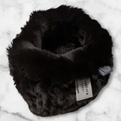 美品 Faviora ファー マフラー 防寒 防風 おでかけ 旅行 通勤 通学冬