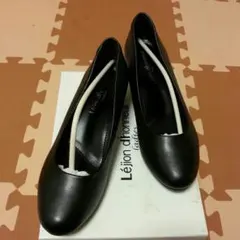 【リクルート】フォーマルパンプス☆ブラック《22.0cm～24.5cm》