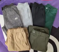 男の子長ズボン　サイズ130 　6点セット