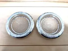 純銀　銀製♦️銀細工 純銀コースター SILVER骨董 4個セット 2025年最新】銀製コースターの人気アイテム - メルカリ