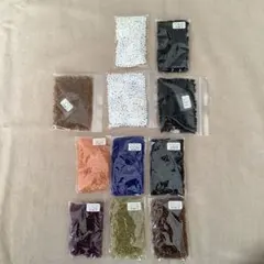 プラスチックビーズ アクリルビーズ ソロバン型 ダイヤカットまとめ売り