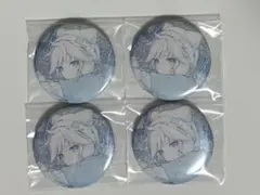 鏡音レン グリッター缶バッジ 46A 4個セット