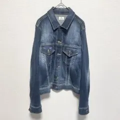 Cepo デニムジャケット インディゴブルー Mサイズ