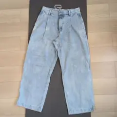 ライトブルー デニムパンツ ワイドシルエットのサムネイル