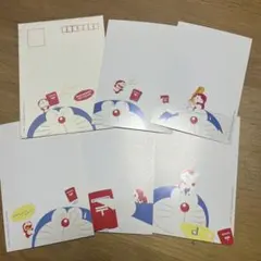 ドラえもん ポストカード 5枚セット