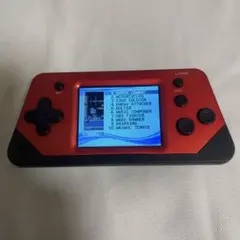携帯ゲーム機 本体 108in1 レッド