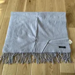 GREEN LABEL RELAXING ブルーグレーマフラー