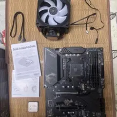 MSI B550 マザーボード Ryzen7 5700x cpuファン付き