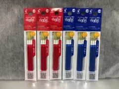 ☆フリクション 替芯 新品 赤３袋 青３袋 合計６袋セット 0.38mm☆