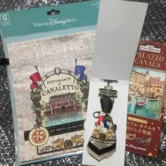 ディズニー　ストーリービヨンド　バッグチャーム　巾着　リストランテディカナレット