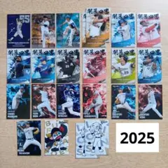 2025年と他年少し プロ野球チップス カルビー 野球カード まとめ売り