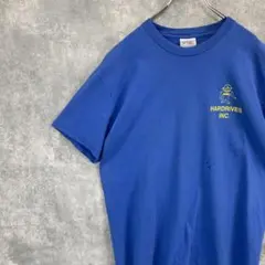 Tシャツ プリント ブルー