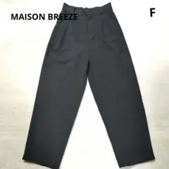 MAISON BREEZE カジュアルパンツ ウエストゴム付き　タック　Fサイズのサムネイル