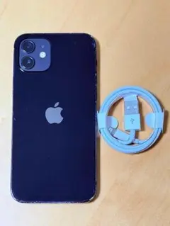 バッテリー100% iPhone 12 ブラック 128GB SIMフリー - メルカリ