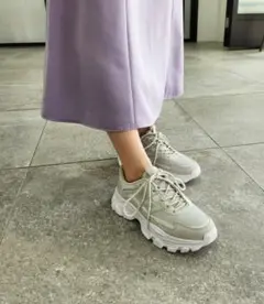 極美品♡オリエンタルトラフィック　厚底スニーカー　OT3728 24㎝