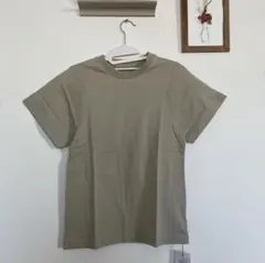 GRL カーキ 半袖 Tシャツ Fサイズ