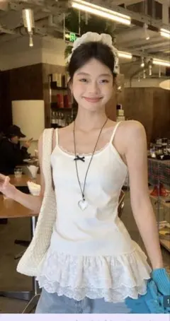 ★SHEIN★新品未使用　レース付き キャミソール