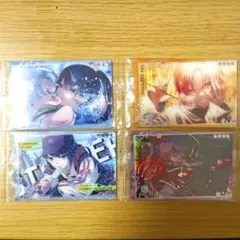 プロセカ ウエハース 10 メタリックプラカード 4枚セット