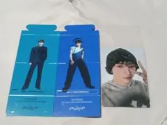 INI 許豊凡　The Origin　 ペーパースタンド2種、トレカ