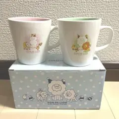 ミスド★マグカップ★ポンデライオン★フレンチウーラー★ペア