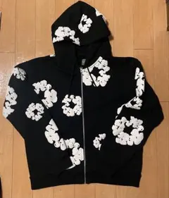 Denim Tears 花柄パーカー 黒 TX Denim Tears Cotton Wreath Zip Hoodie Black – AFV Clothes