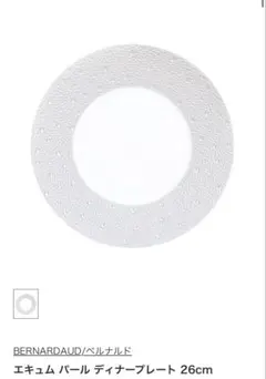 【未使用】エキュム パール ディナープレート 26cmのサムネイル