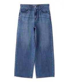 human woman ヒューマンウーマン　NEW 定番　ワイドデニムパンツ