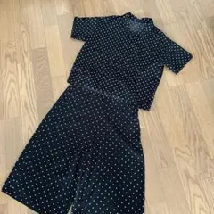 ジーユー水玉模様 セットアップ