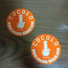 COCOLO　BLAND　ココロブランド　ステッカー