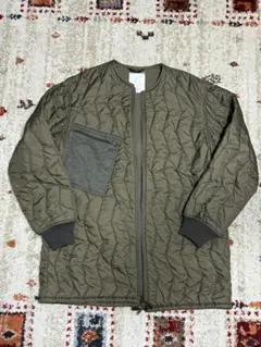 オリーブ キルティングジャケット Mサイズ