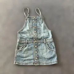 ジャンバースカート レディース デニム