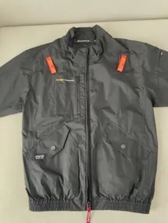 空調服 バートル BURTLE AC2076 サイドファン 半袖 XL ブラックのサムネイル