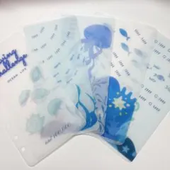 【3.】A6 バインダー 貯金 saving リフィル