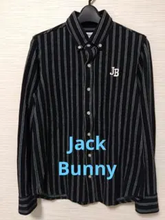 Jack Bunny!! ストライプシャツ Lサイズ