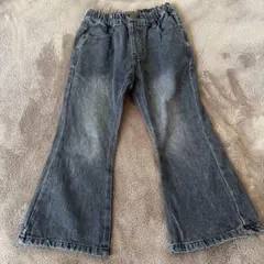 CIAOPANIC TYPY キッズ デニムフレアパンツ Sのサムネイル