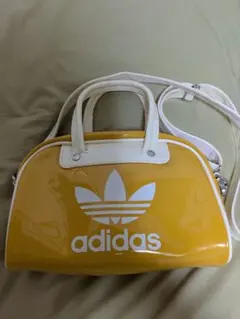 K*I様 adidas アディダス イエロー エナメル ミニボウリングバッグ