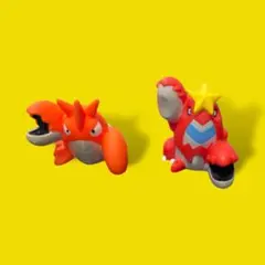 ポケモン　モンコレ　ヘイガニ　シザリガー　進化セット ⚠難あり⚠ ポケモン モンコレ フィギュア ヘイガニ 指人形 シザリガー