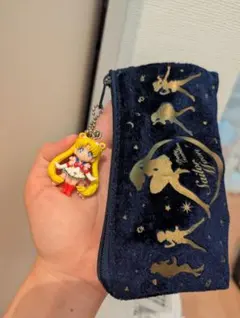 セーラームーン♡ハート形コインケース＊ミニポーチ＊なかよし＊応募者 