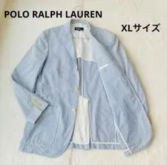 POLO RALPH LAUREN シアサッカー テーラードジャケット ブルーのサムネイル