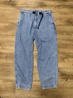 【美品】ノースフェイスパープルレーベルデニムパンツ サイズ32 ブルー系
