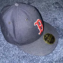 ボストンレッドソックス 59FIFTY キャップ ネイビー 7 3/8ストリート