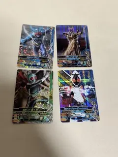 仮面ライダー ガンバライジング SR 4枚セット