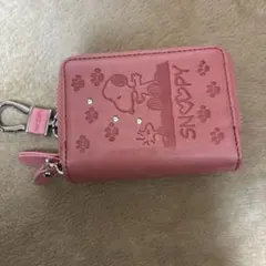 スヌーピー ピンク キーケース